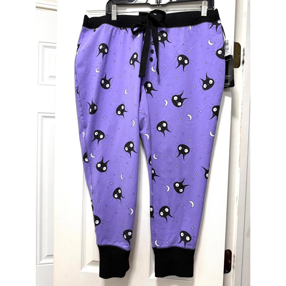 Torrid Plus Size 2 Studio Ghibli Kikis Delivery Service Jiji Sleep Leggings New